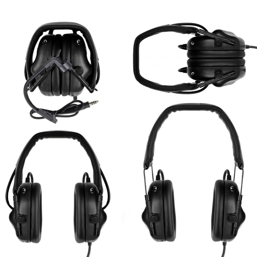 Set Cuffie con Microfono e Riduzione Rumore di WOSPORT