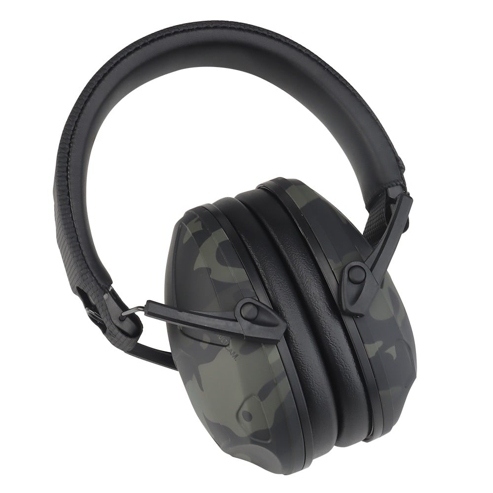 Cuffie con Riduzione Passiva del Rumore Multicam Nero di WOSPORT