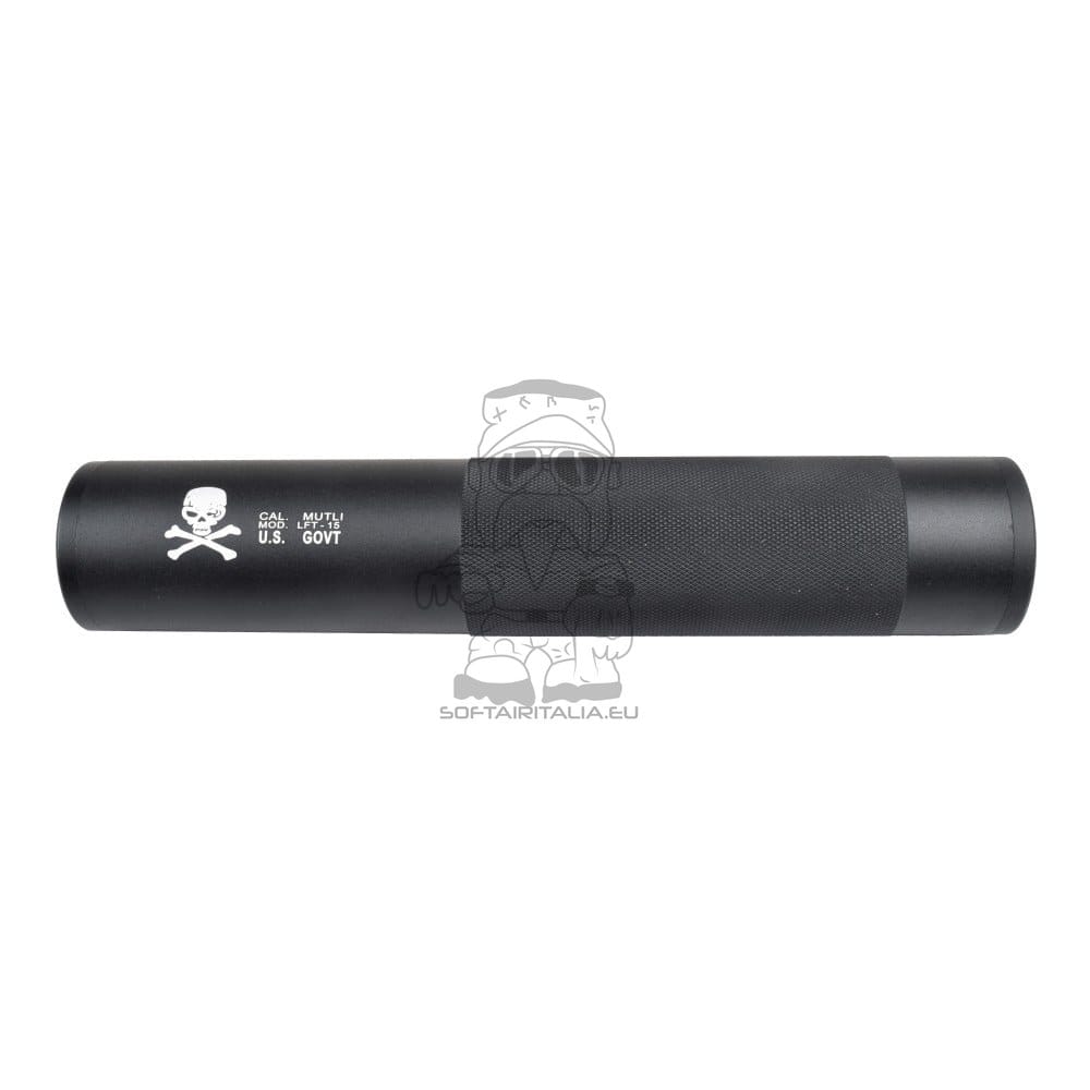 Silenziatore Tipo F 190x35mm per Softair di CYMA