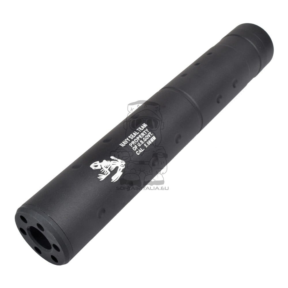 Silenziatore Tipo A 195x30mm per Softair di CYMA