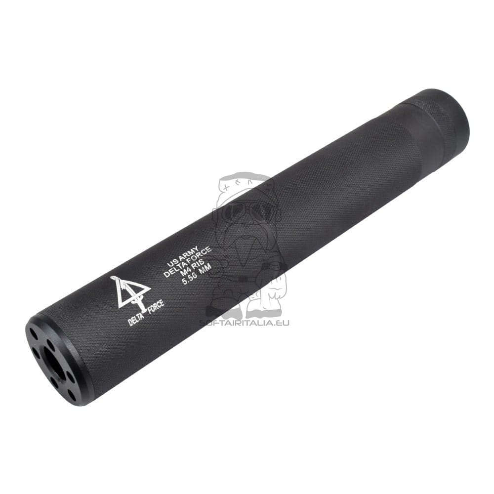 Silenziatore Tipo E 200x30mm per Softair di CYMA
