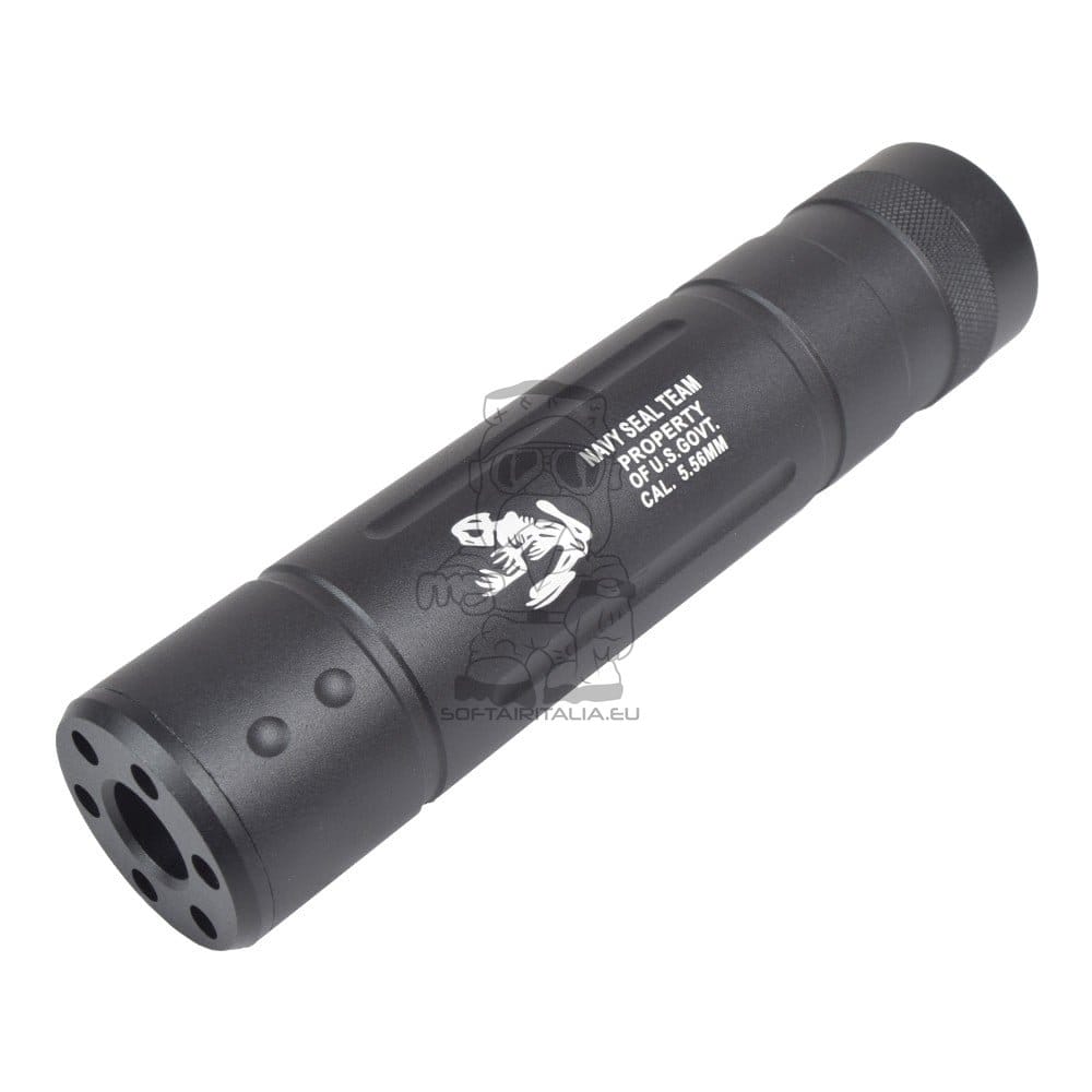 Silenziatore Airsoft 145x30mm Tipo A di CYMA