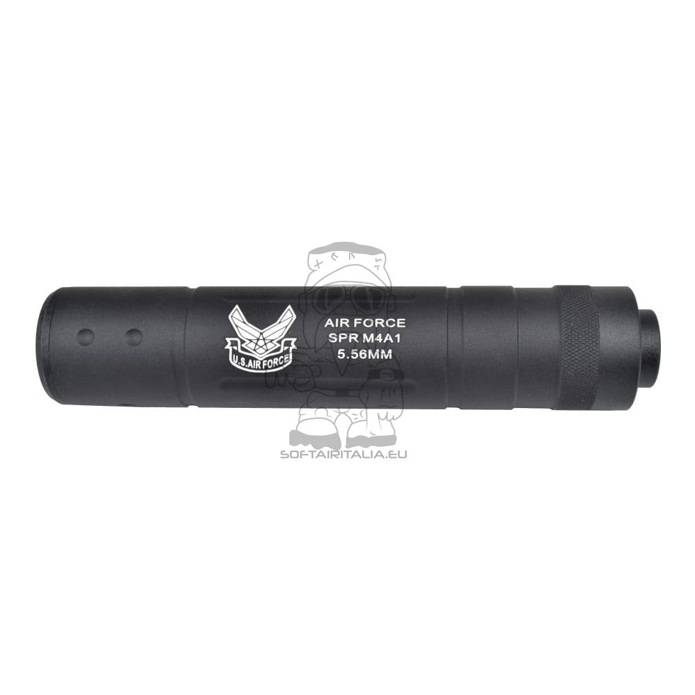 Silenziatore Tipo B 155x30mm per Softair di CYMA