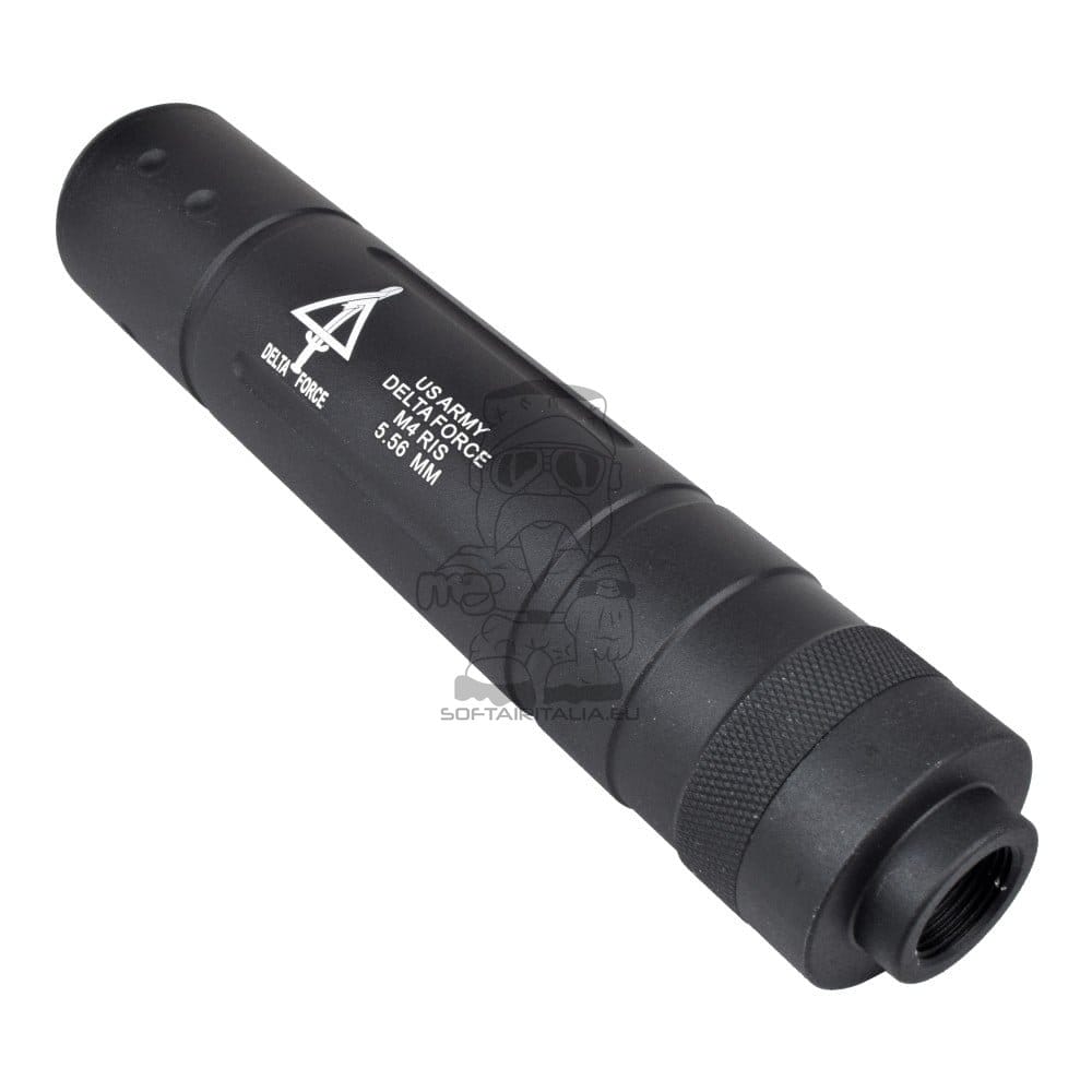 Silenziatore Airsoft 155x30mm Filetto 14mm CCW di CYMA