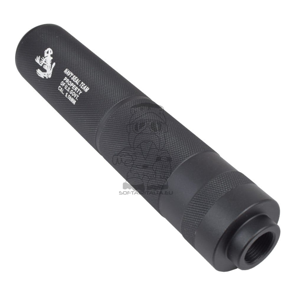 Silenziatore Tipo A 155x30mm per Softair di CYMA