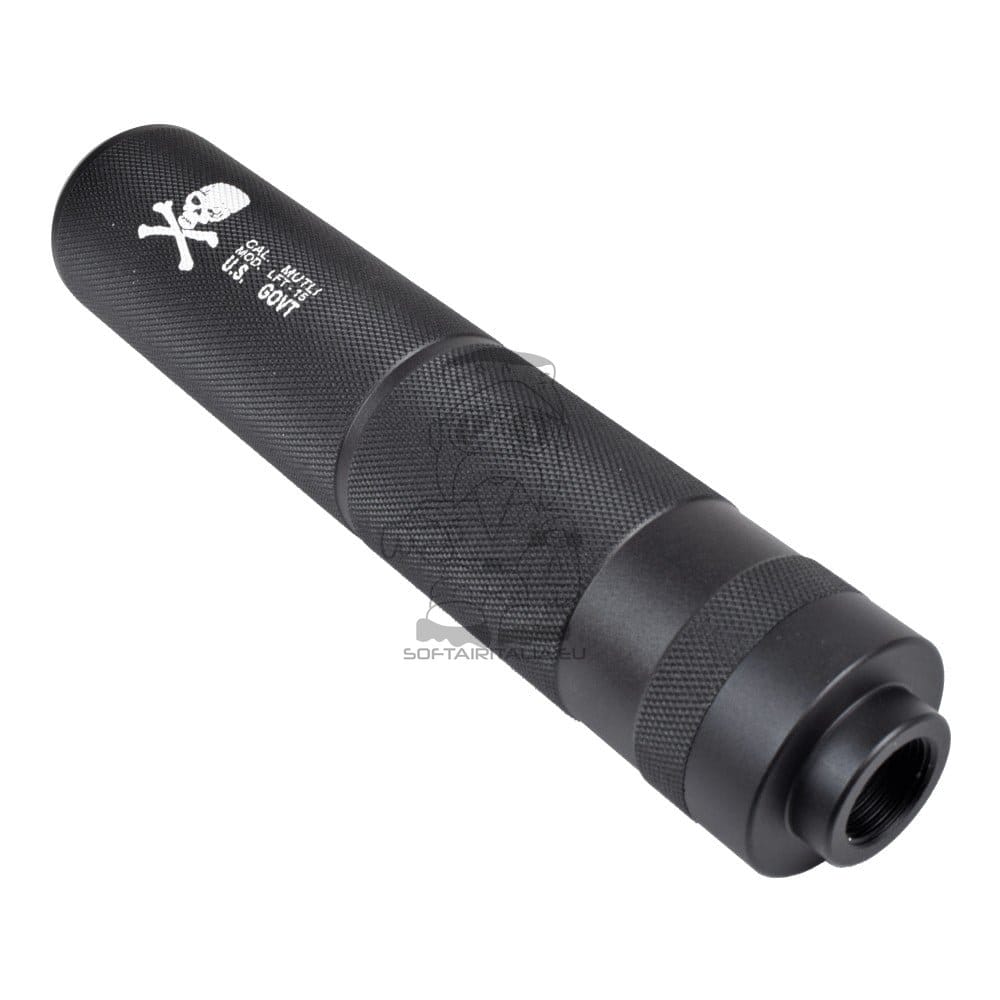 Silenziatore Tipo F 155x30mm per Softair di CYMA