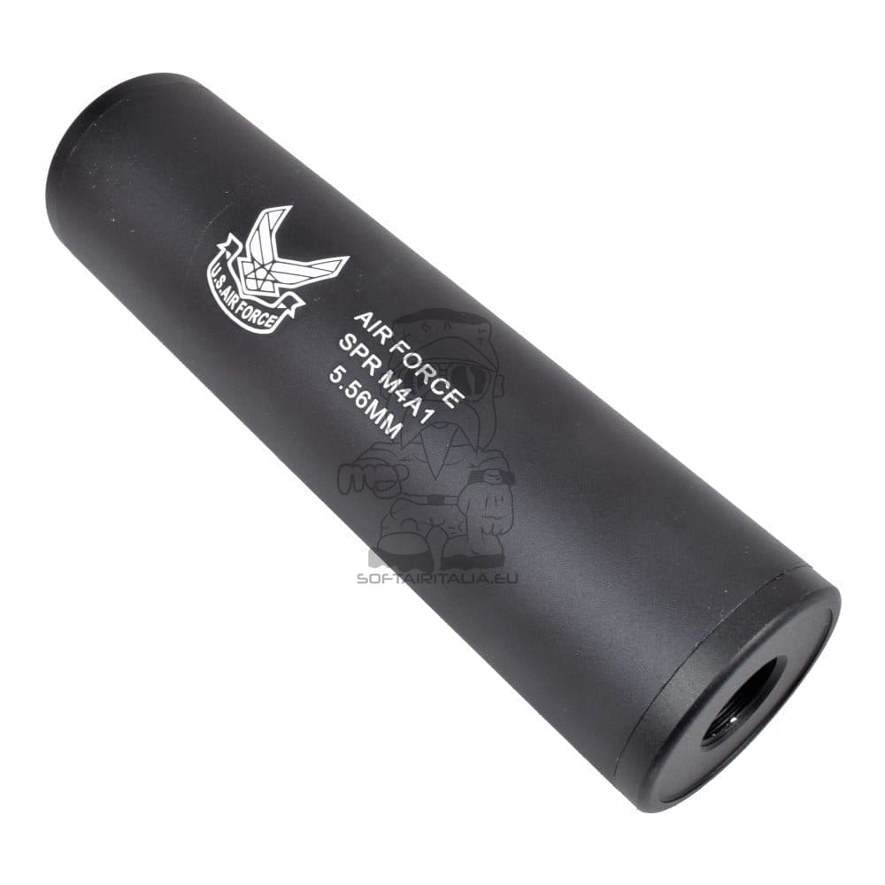 Silenziatore Tipo B 130x35mm per Softair di CYMA