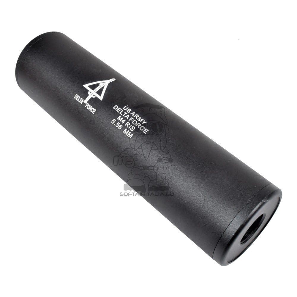 Silenziatore Airsoft 130x35mm Tipo E di CYMA