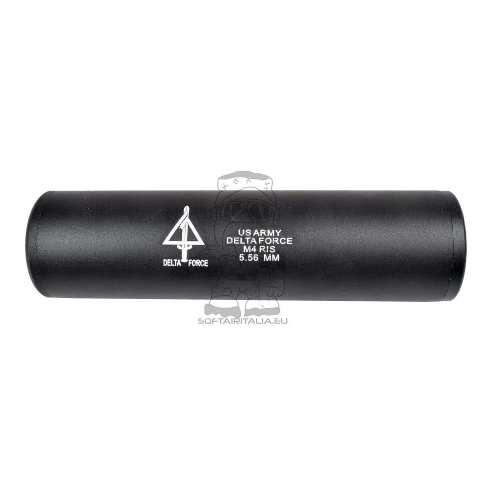 Silenziatore Airsoft 130x35mm Tipo E di CYMA
