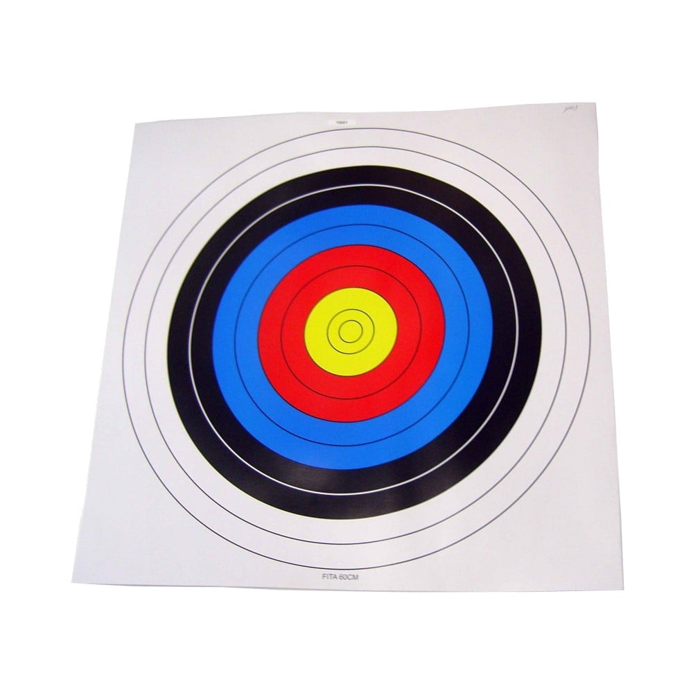 Bersaglio in carta 40x40 cm