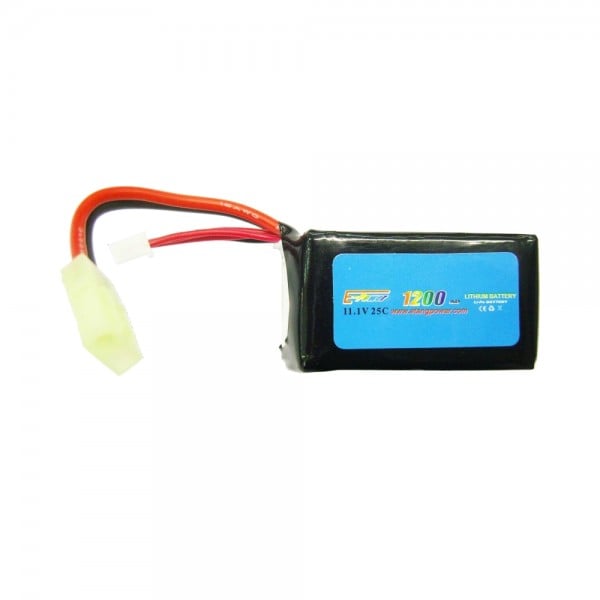 Batteria Li-Po 11.1V 1200mAh 25C E-Tang Power