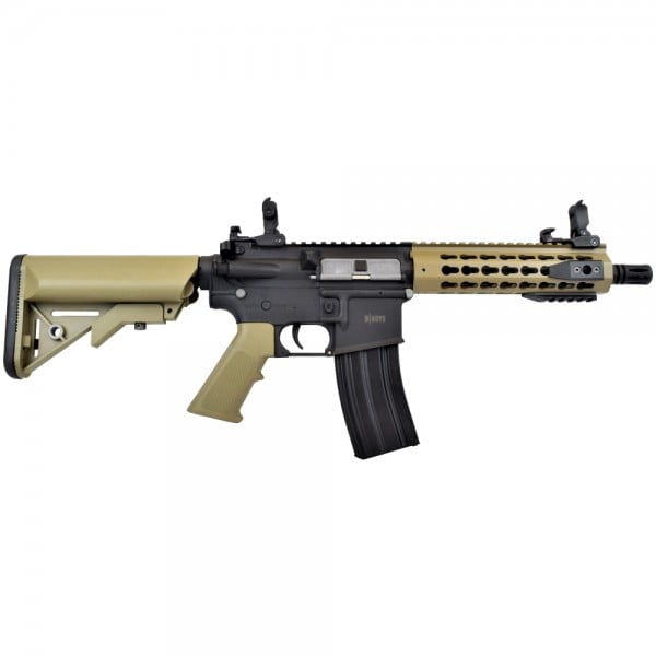 Fucile elettrico M4 KMR 8 nero/tan di D|BOYS