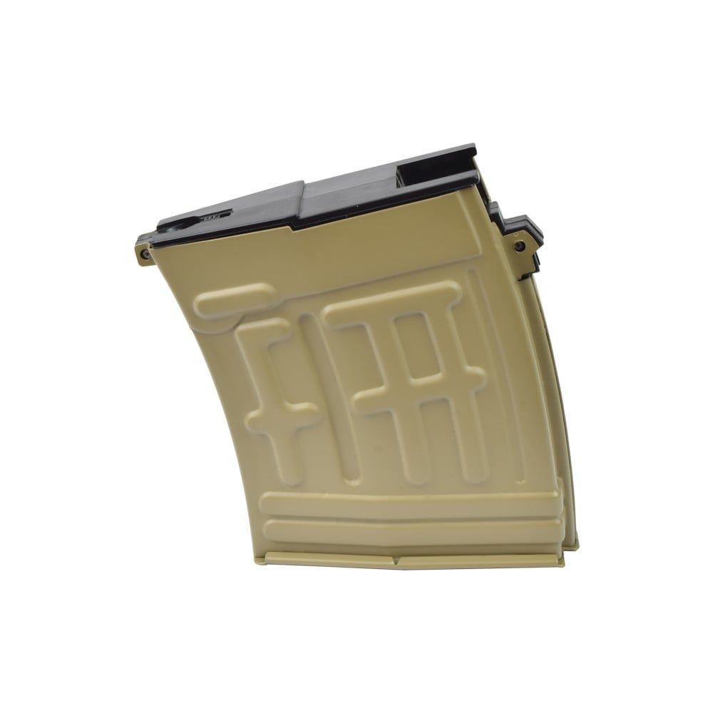 Caricatore Mid-Cap 70 colpi per SVD Dark Earth di BATTLEAXE