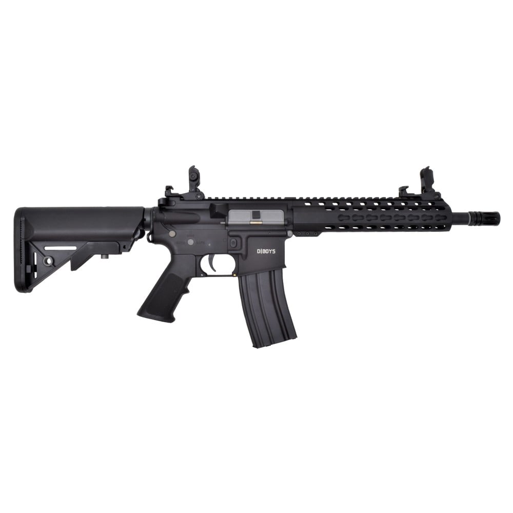 Fucile elettrico M4 Full Metal ETU Version nero di D|BOYS