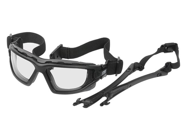 Occhiali balistici I-Force Slim anti-appannamento con doppia lente trasparente di PYRAMEX