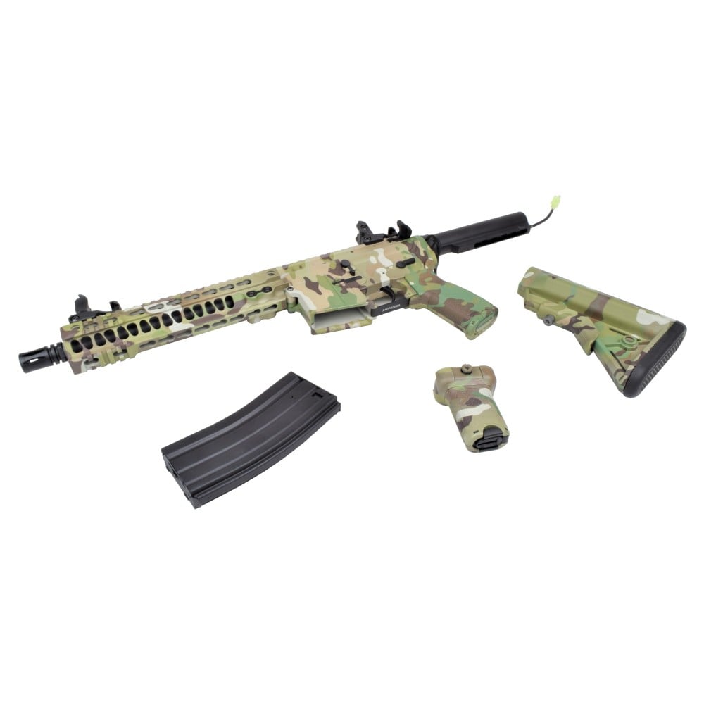 Fucile elettrico M4 9,5" metallo Multicam di D|BOYS