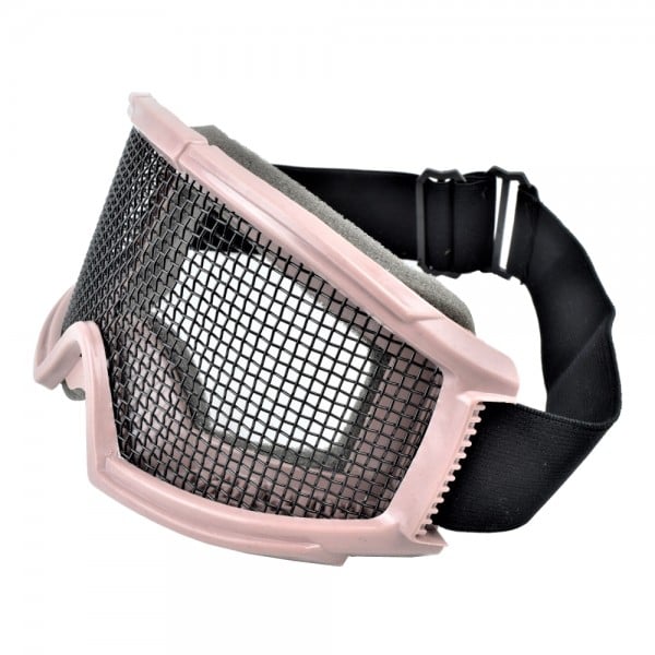 Maschera con rete metallica Tan di ROYAL