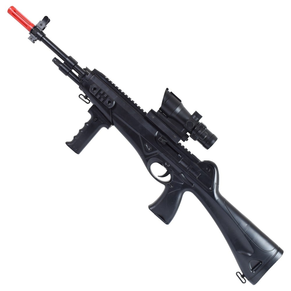 Fucile a molla Vigor con red dot e torcia