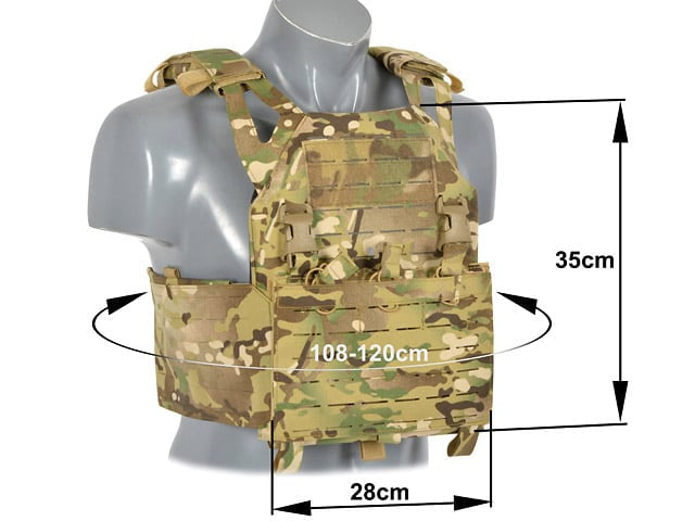 Portapiastre Operator Laser-Cut Buckle Up AR15/AK Multicam di 8FIELDS