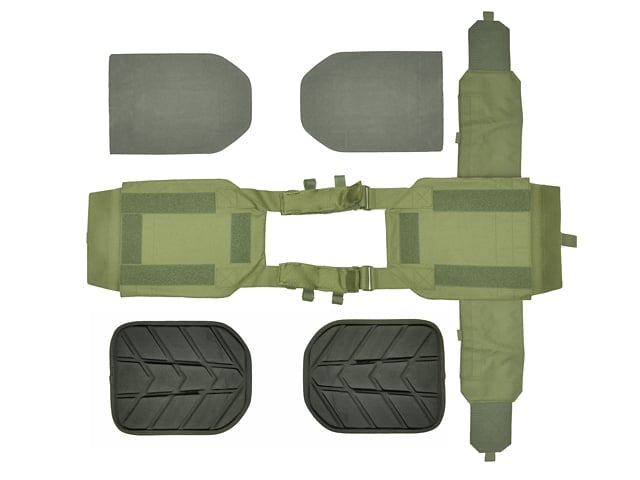 Portapiastre Operator Laser-Cut Buckle Up AR15/AK Multicam di 8FIELDS