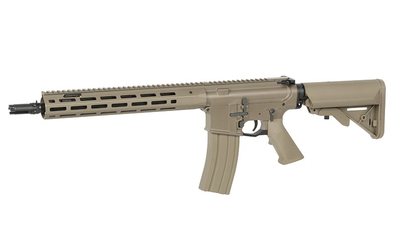 Fucile softair M4/AR-15 Knight's Armament ETU Tan di WELL PRO