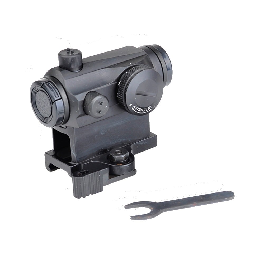 Red dot con attacco QD con rialzo nero di AIM-O