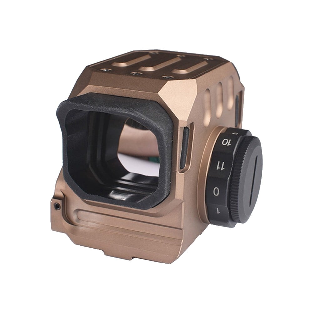Red dot punto rosso Dark Earth di AIM-O