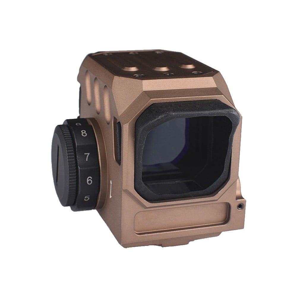 Red dot punto rosso Dark Earth di AIM-O