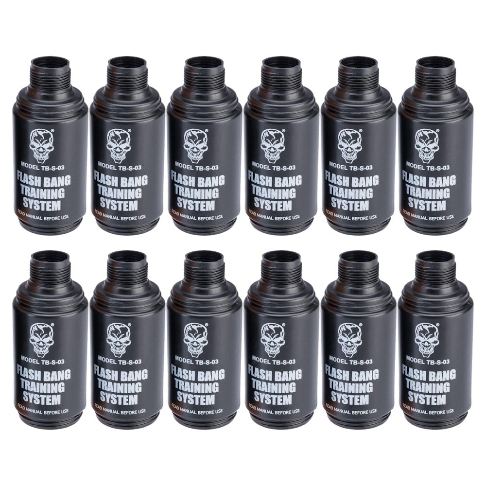 12 Gusci Flash Bang monouso per Granata Thunder B di HAKKOTSU