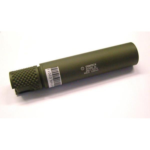Silenziatore Madbull Gemtech Halo Mock 2011 verde opaco