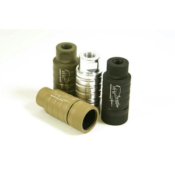 Spegnifiamma Madbull Noveske KFH con amplificatore di suono, tan