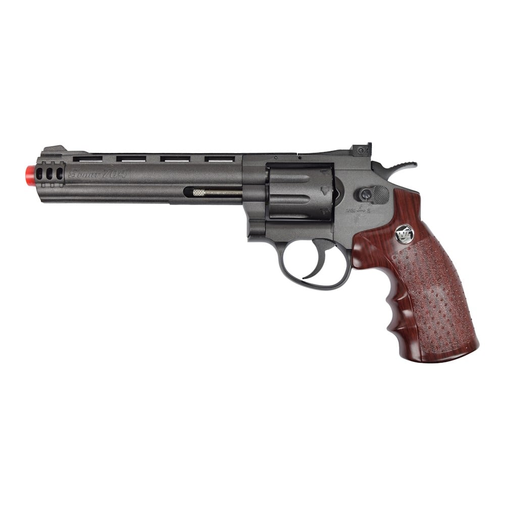 Revolver a Co2 6 pollici nero Win Gun