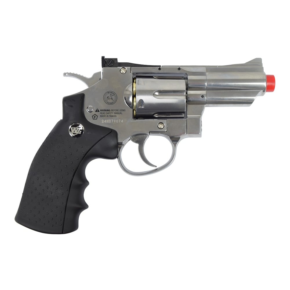Revolver a CO2 Win Gun 2,5 pollici argento