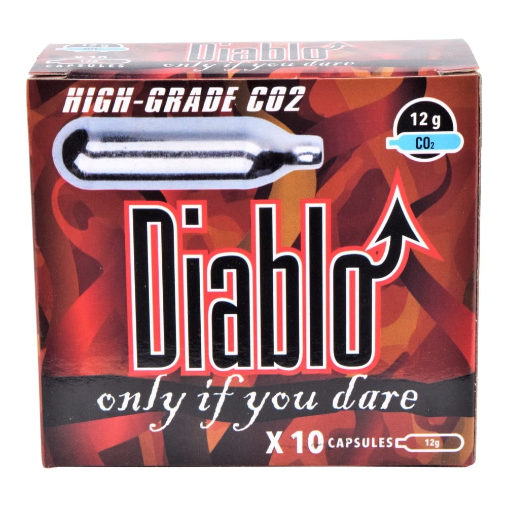 Diablo bombolette CO2 12g - Set da 10 pezzi