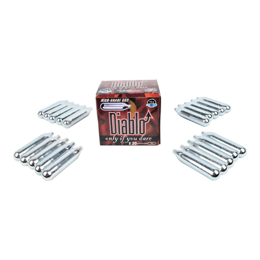 Diablo Bombolette CO2 12g Set da 20 Pezzi