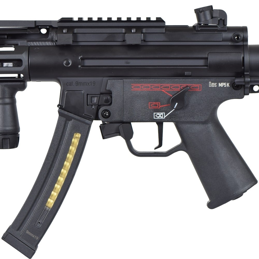 Fucile elettrico H&K MP5-K Platinum Series nero di CYMA