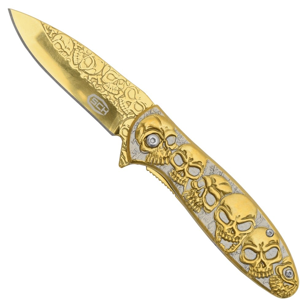 Coltello tascabile con apertura assistita di SCK