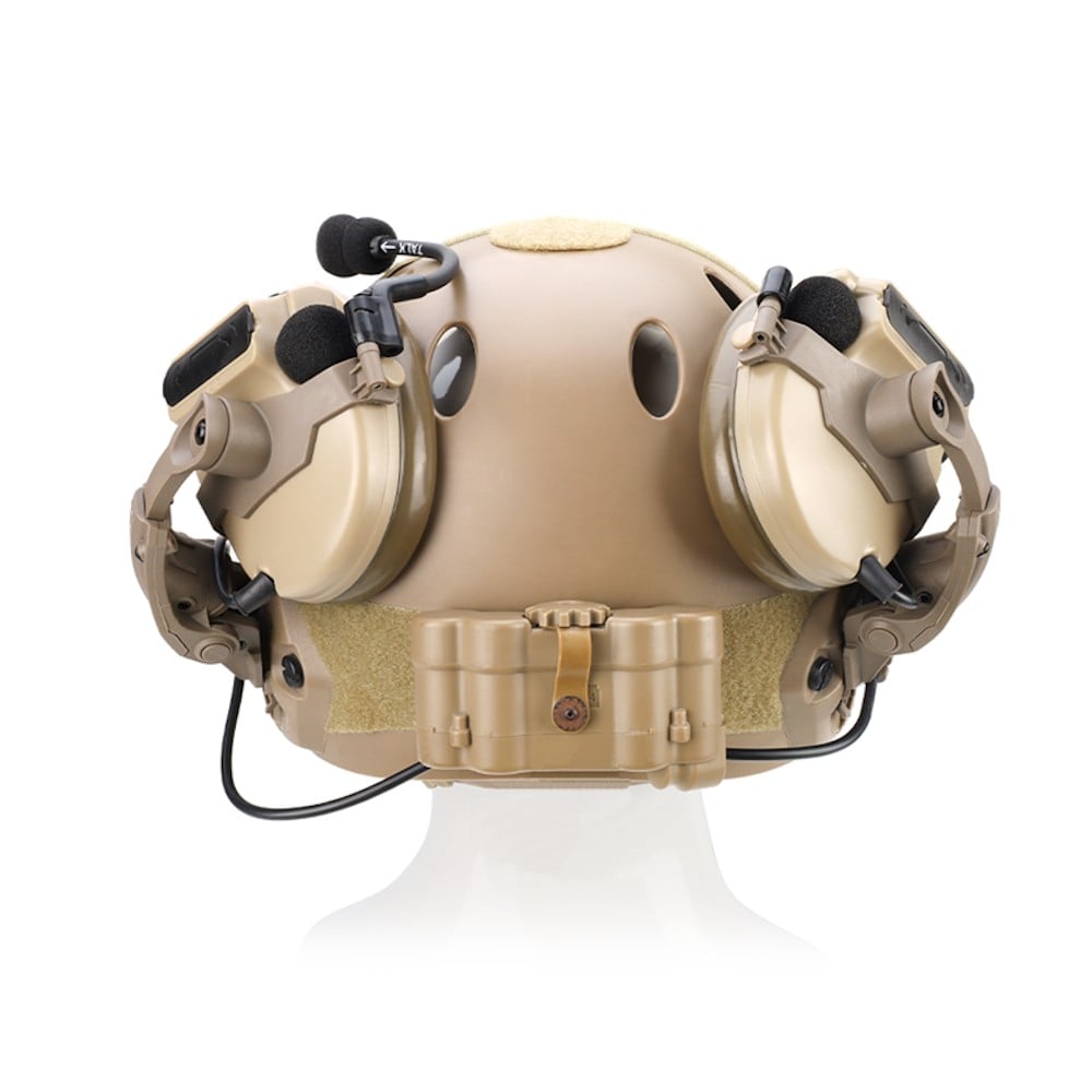 Staffe per cuffie Comtac II/III per slitte ARC Ztac Dark Earth