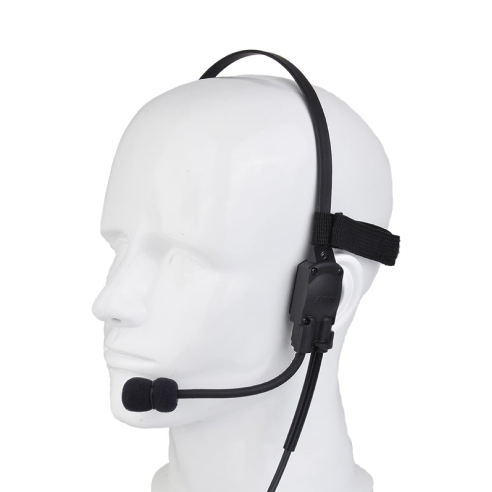 Z-Tac MH180-V Set Microfono e Cuffie a Conduzione Ossea