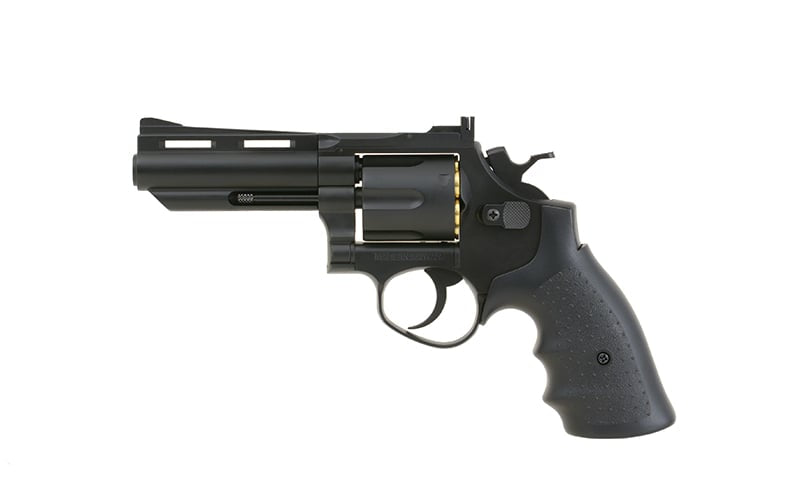 Revolver HG-132B a Green Gas nero di HFC