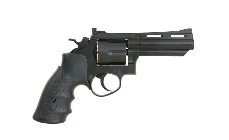 Revolver HG-132B a Green Gas nero di HFC