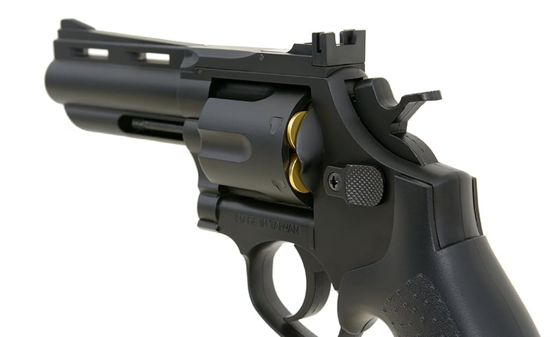 Revolver HG-132B a Green Gas nero di HFC