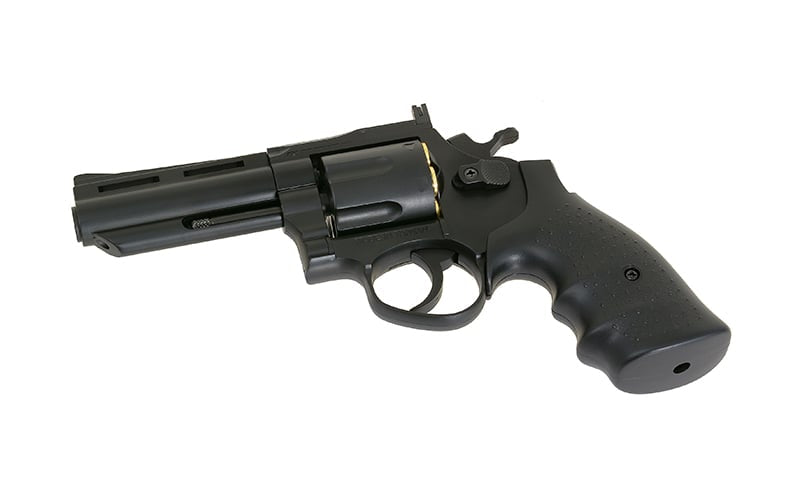 Revolver HG-132B a Green Gas nero di HFC