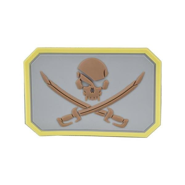 Patch in PVC Pirateskull per Softair