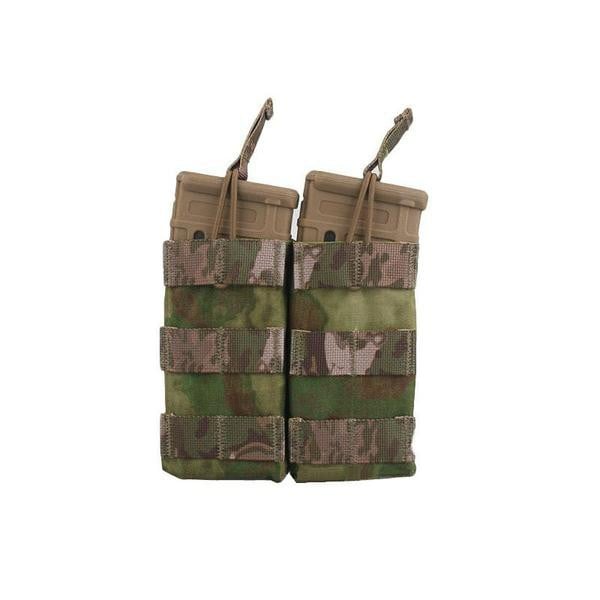 Tasca portacaricatore doppia 5.56 modulare ATACS-FG