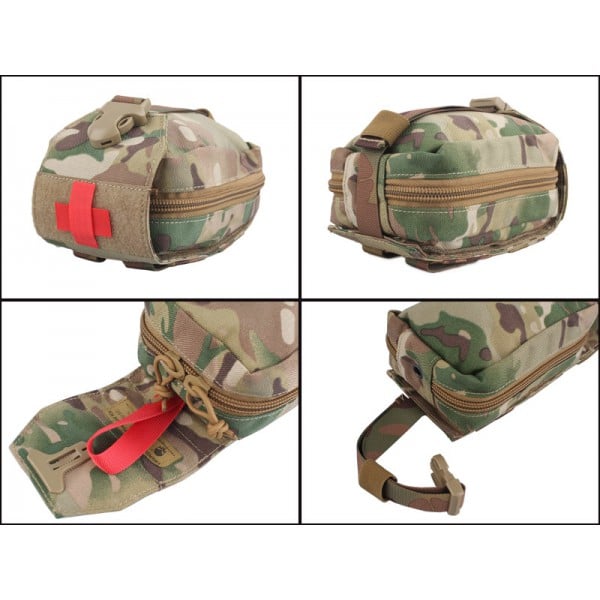 Tasca kit pronto soccorso militare Multicam