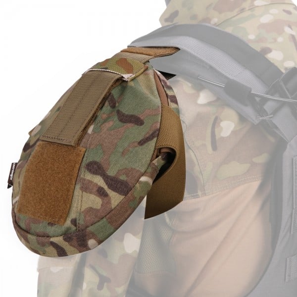 Set di due tasche Shoulder Armor per vest AVS CPC Multicam di EMERSONGEAR