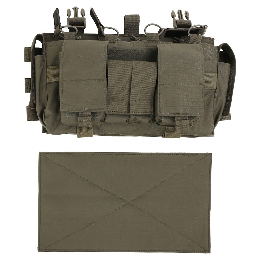 Pannello per chest rig con tasca porta caricatori Ranger Green di EMERSONGEAR
