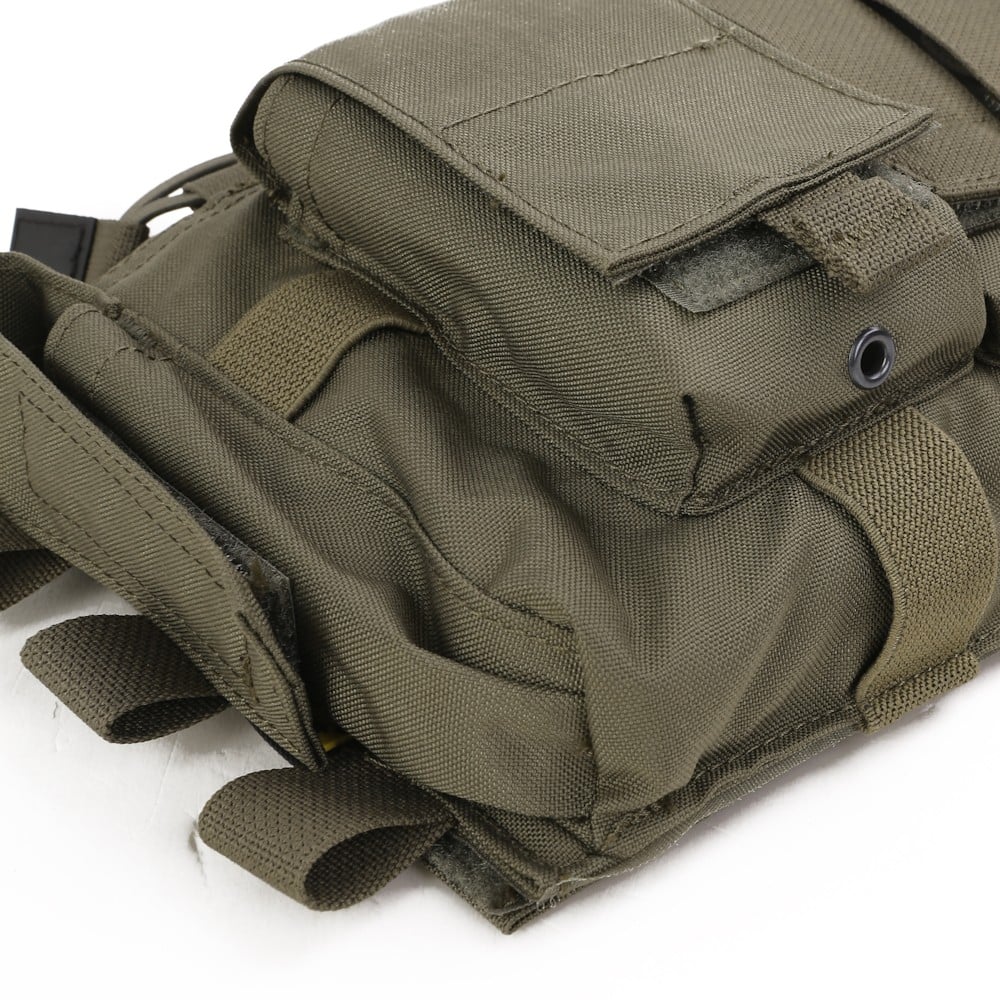 Pannello per chest rig con tasca porta caricatori Ranger Green di EMERSONGEAR