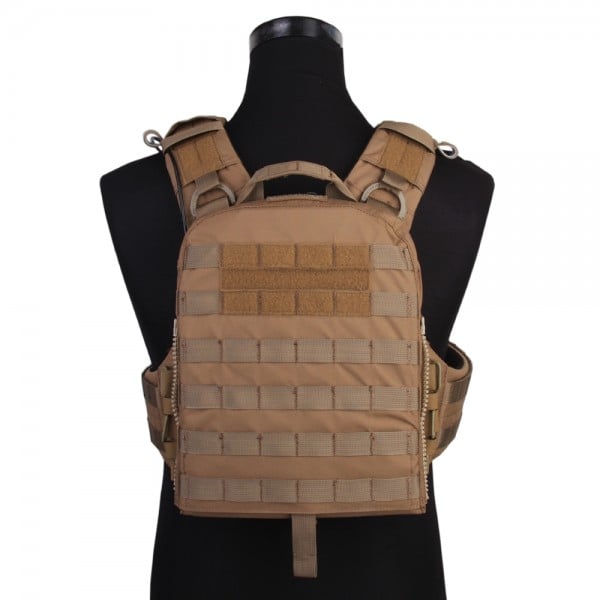 Gilet tattico versione pesante Coyote Brown di EMERSONGEAR